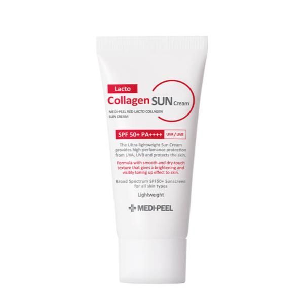 Солнцезащитный крем с коллагеном MEDI-PEEL Red Lacto Collagen Sun Cream SPF50+ PA++++