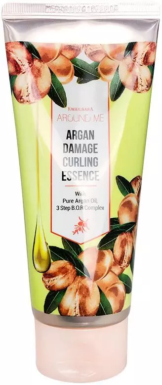 Эссенция для вьющихся волос Welcos Around me Argan Damage Curling Essence